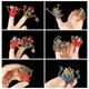 thumbnail image 5 of Marionetas de dedo monstruo de silicona Christoy, set de 5 piezas, 3 cm, 5 of 7