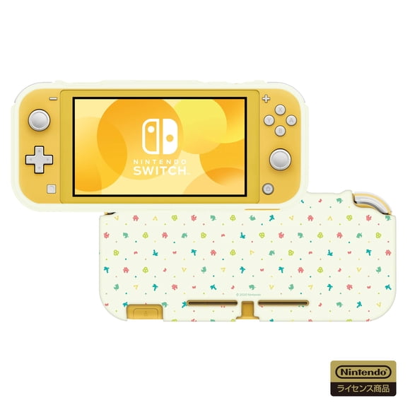 Funda HORI para Nintendo Switch Lite Animal Crossing TPU amarilla