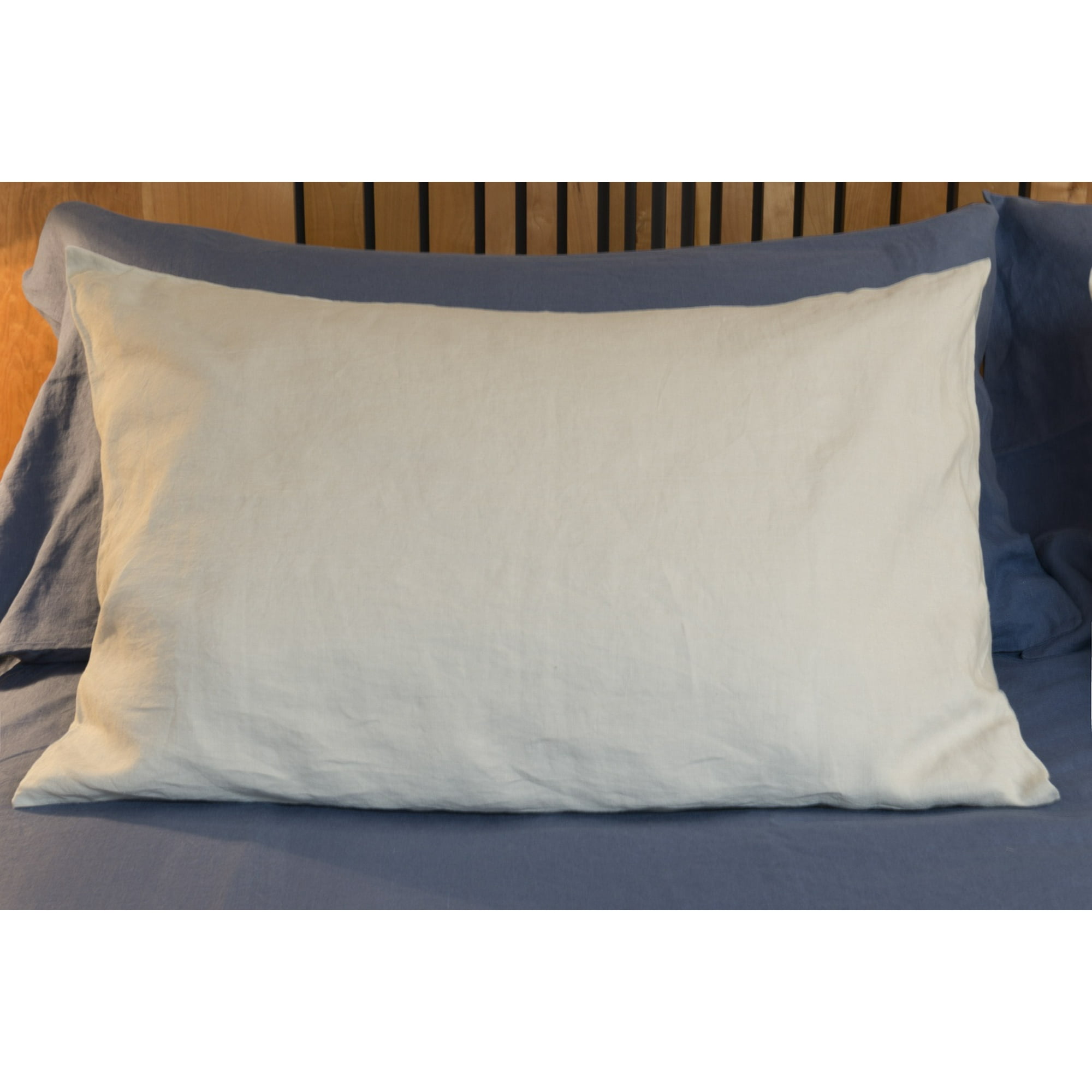 Purolino - Fundas De Almohadas Standard De Lino