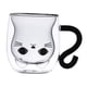 thumbnail image 2 of Taza De Doble Pared, Taza De Café Y Té De Animales Para Niños, Regalo De Cumpleaños Del Día De San Valentín, Mango De Gato Negro, 2 of 4