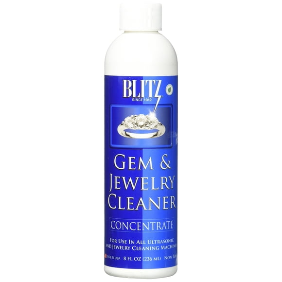 Limpiador concentrado Blitz para gemas y joyas, 240 ml (paquete de 1)