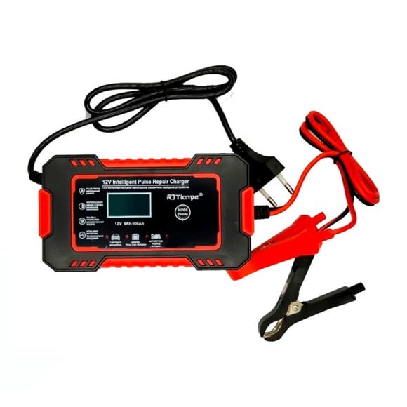 Cargador De Baterías Inteligente Para Automóvil 12V 6A