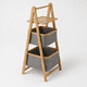 thumbnail image 2 of Mueble Organizador De Bambú 3 Niveles Plegable, 2 of 8