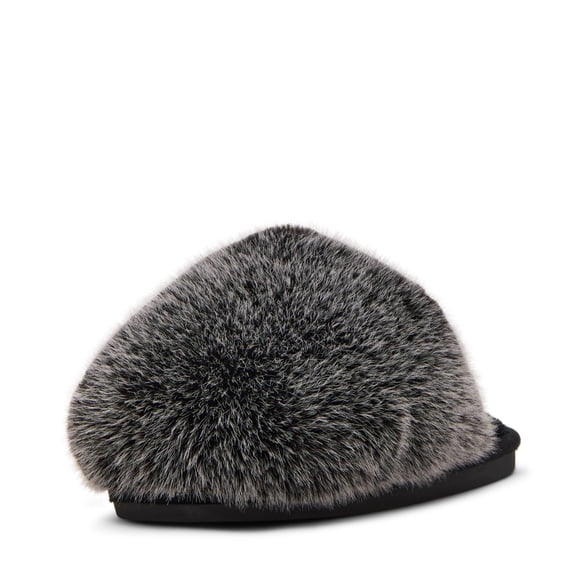 Zapatilla Steve Madden Poof para mujer, color gris, talla 7