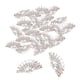 thumbnail image 4 of 50 Uds Colgantes De Abanico De Metal Vintage Para Hacer Joyas Con Horquilla Collar Plata Antigua, 4 of 5