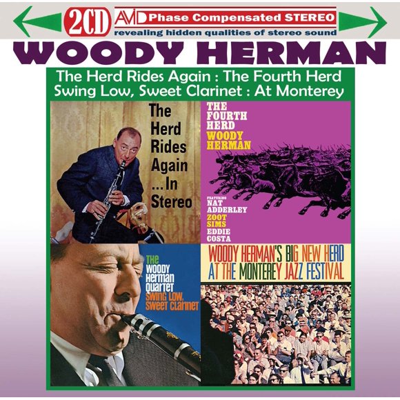 Música Avid: Cuatro Álbumes Clásicos de Woody Herman