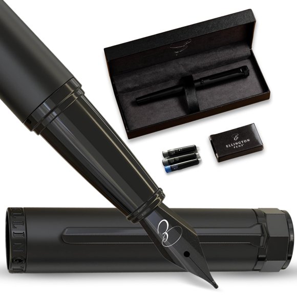 Pluma estilográfica Ellington Pens The Stealth de punta extrafina