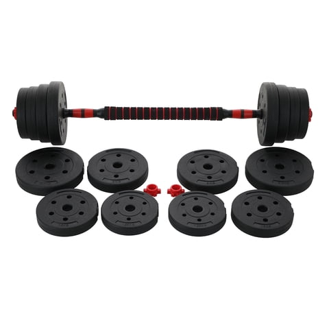 Set Bodytrainer Mancuerna Ajustable Mas Extensión 15 Kg