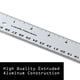 thumbnail image 5 of Regla Ludwig Precision 15 cm Plateada Antideslizante, 5 of 6