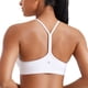 thumbnail image 1 of Sujetador deportivo CRZ YOGA Butterluxe para mujer, acolchado en forma de Y, blanco, 1 of 7