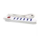 thumbnail image 2 of Extension Alargador 6 Entradas 3mts Blanco 3163b, 2 of 5