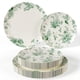 thumbnail image 1 of Juego de platos desechables Trendables 80 piezas para 40 invitados, 1 of 9