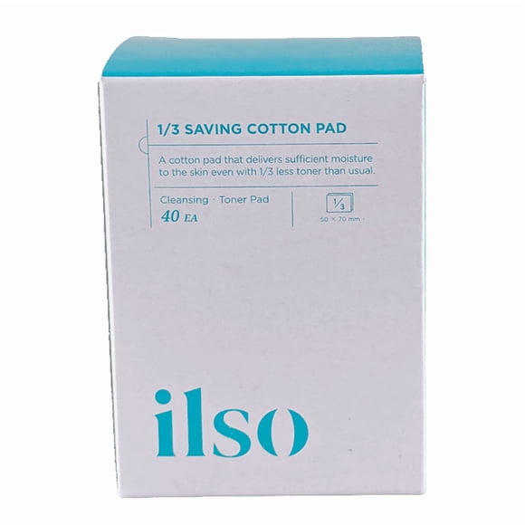 Almohadilla de algodón Ilso 1/3 Saving, 40 hojas