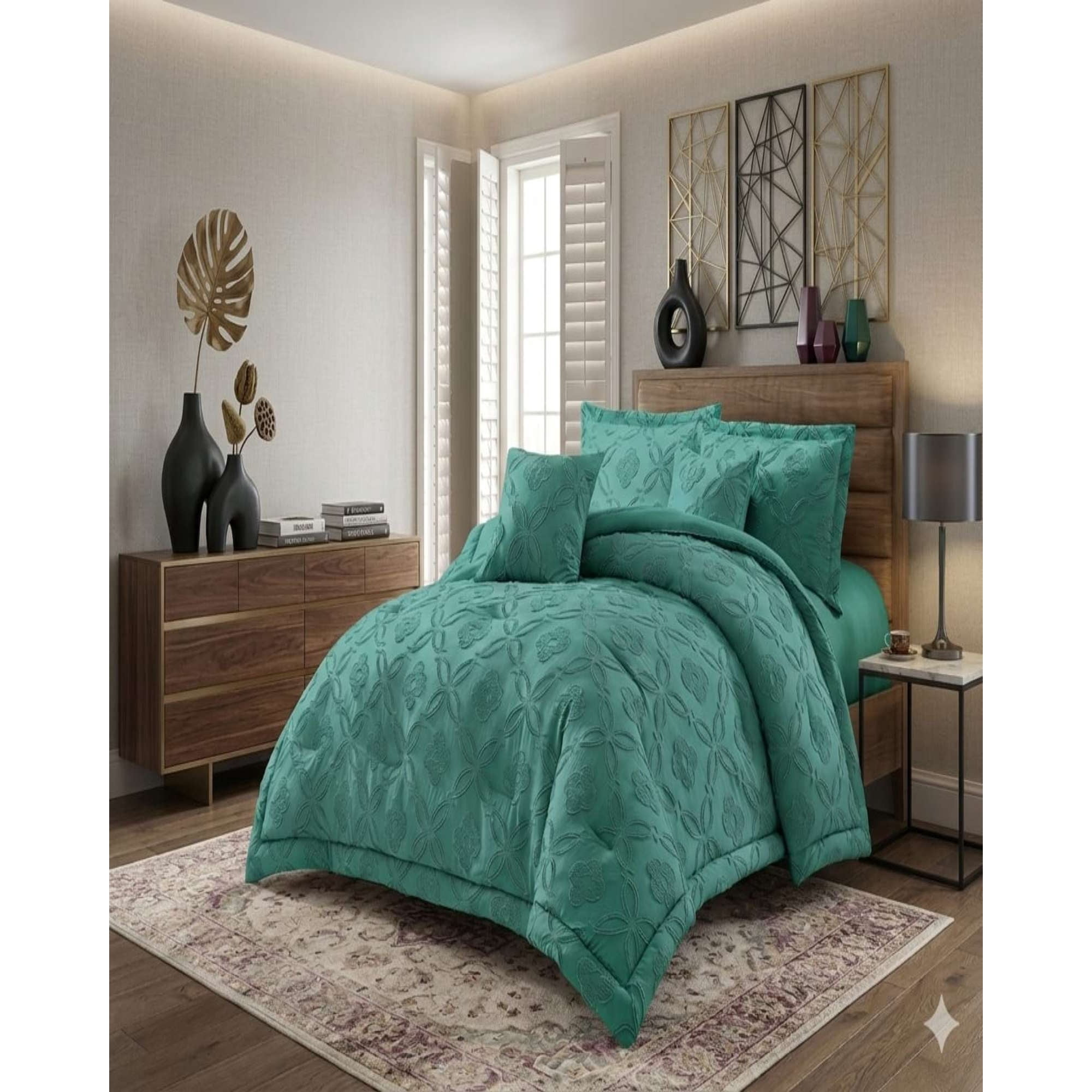 Todo Para El Hogra - Cubrecama Quilt Nórdico Delgado Diseño Flores 2 Plazas