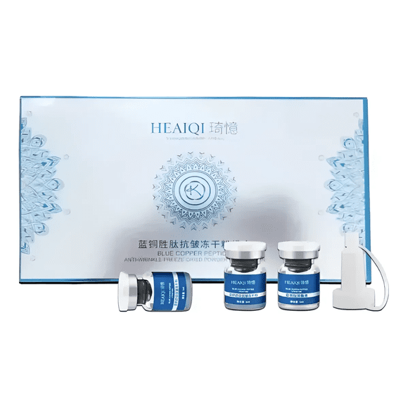 Tratamiento Antiedad Peptidos De Cobre Azul Blue Copper 10un Efecto Lifting