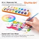 thumbnail image 3 of Set de pinturas de acuarela Shuttle Art, paquete de 24, 8 colores con pinceles, 3 of 9