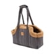 thumbnail image 2 of Bolsa De Transporte Para Gatos De Invierno, Resistente, Para Animales Peque?os, Gatos Peque?os Y Medianos, Color Gris, 2 of 5
