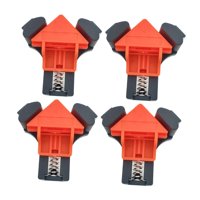 Ioensy - 4 Abrazaderas De Esquina De Ángulo Recto Portátiles Para Carpintería, Soldadura Y Enmarcado De Fotos.