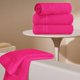 thumbnail image 3 of Toalla de mano BOUTIQUO 41x71 cm 6 piezas Rosa intenso, 3 of 6