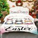 thumbnail image 1 of Set Easter Warm Background Easter Warm Background Print Quilt Cover Set Theme Bedding Set Quilt Cover Pillowcase Set Soft Comfortable Suitable for All Seasons I, 1 of 1