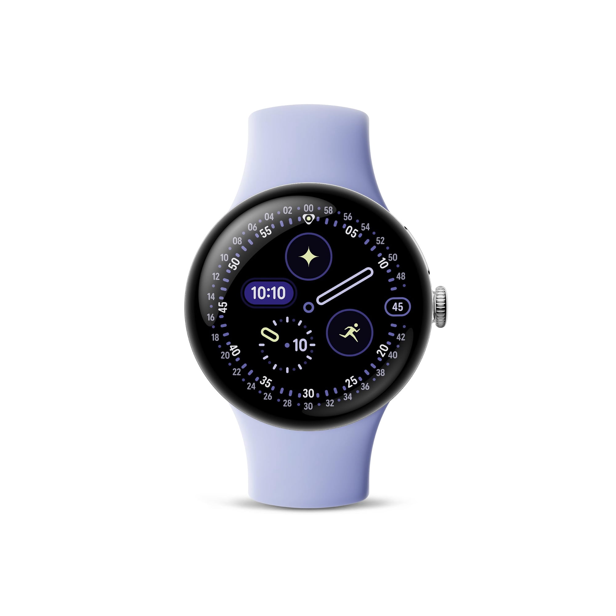 Reloj Inteligente Google Pixel Watch 4 41 Mm Android Lte 2025 Plateado