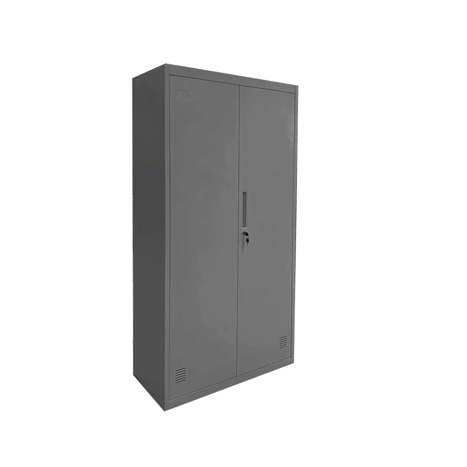 Closet Armario Ropero Metálico 2 Puertas 90x45x180cm Airhouse