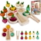 thumbnail image 1 of Árbol de clasificación de madera Montessori Toy Fisher-Price para niños mayores de 3 años, 1 of 6