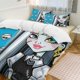 thumbnail image 1 of Monster HighCartoon Collection 3-Piece Comforter Set, Personalized Bedding Decor for Kids And Teens Bed Sheets, 1 of 5