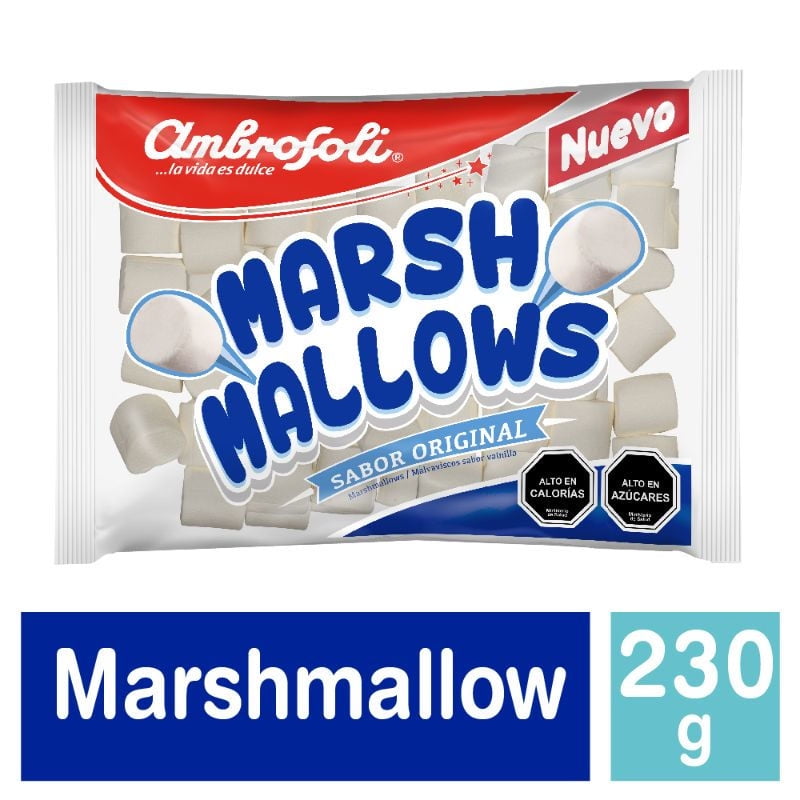 Marshmallow Blanco 230 g Ambrosoli