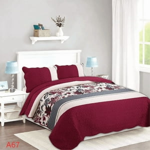 Genérico - Cubrecama Quilt 1.5 Plaza Polialgodón Varios Diseños