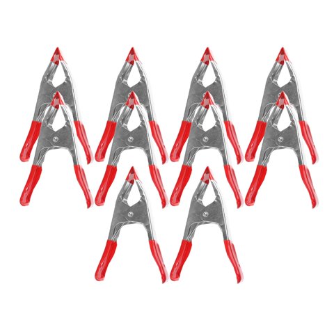 Magideal - Abrazaderas De Resorte De Alta Resistencia, 10 Uds., Pinzas De , Herramienta De Mano, Pinzas Eléctricas Para Carpintería, Accesorios, Pinzas