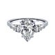 thumbnail image 1 of Anillos de Boda de Plata Esterlina de 4 Quilates Anillo de Diamante Simulado Amarillo/morado con CZ de 4 Puntas Anillo de Compromiso en Forma de Lágrima y Pera Anillo de Promesa Nupcial, 1 of 7