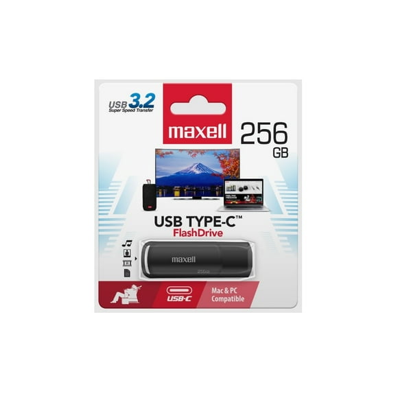 Pendrive usb 3.2 tipo c 256gb de memoria