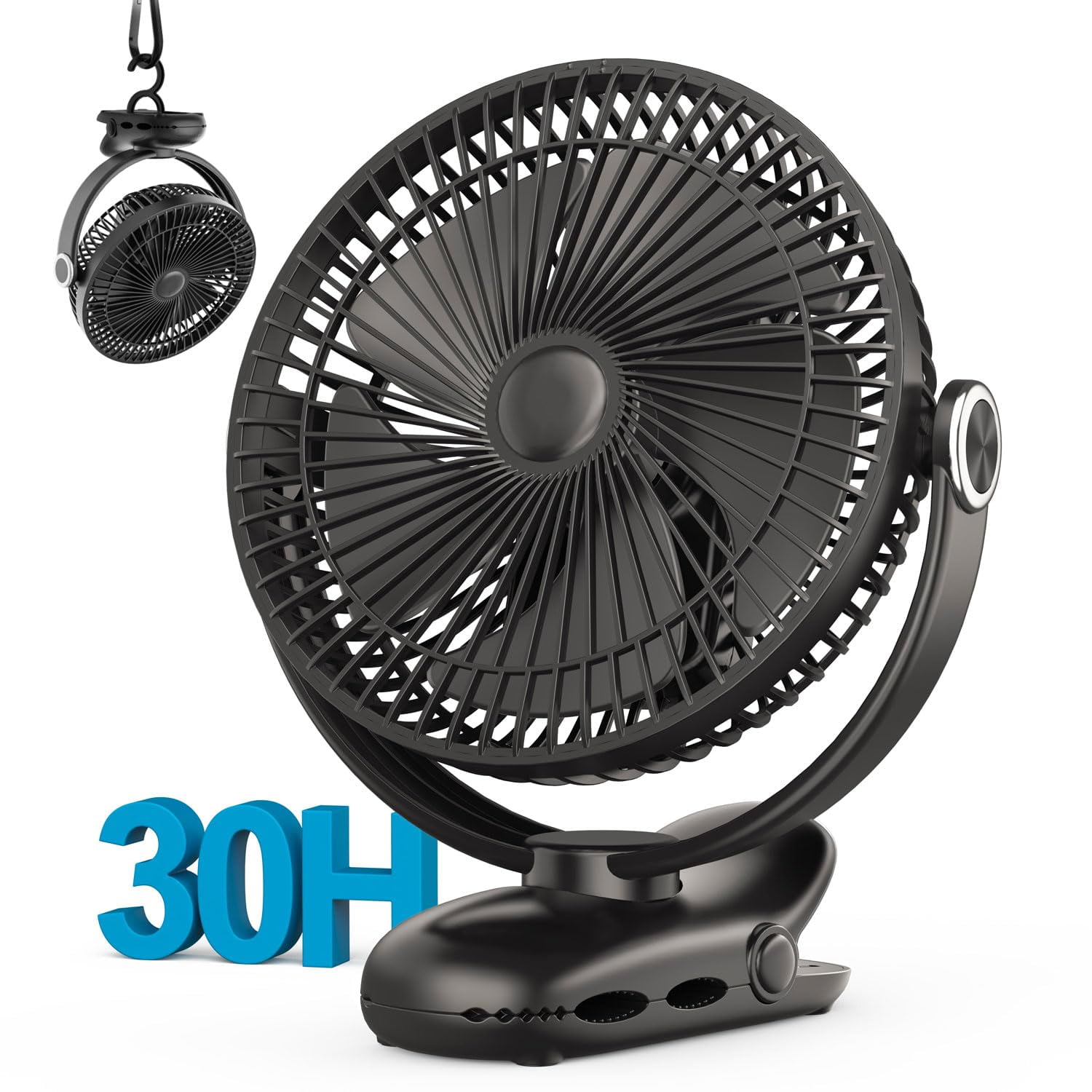 Ventilador Portátil Nuerst De 10000 Mah, Batería Recargable De 30 Horas