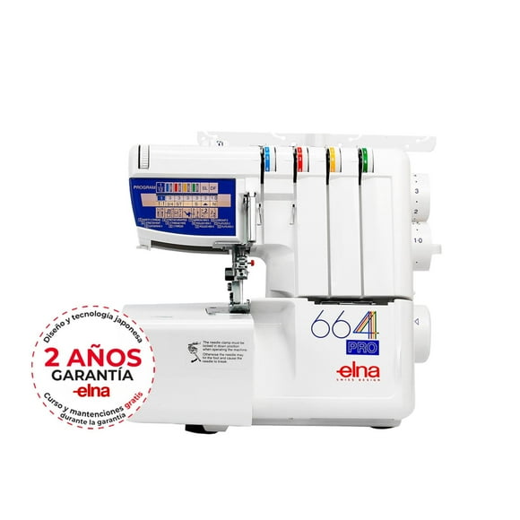 Máquina de coser overlock 664 PRO Blanco