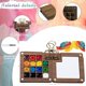 thumbnail image 3 of Kit de acuarela TLM de nogal, portátil, de 15 colores, para viaje, 3 of 9