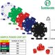 thumbnail image 3 of Set Fichas Poker Homwom 500 Unidades 11.5g Maletan Aluminio, 3 of 3