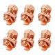 thumbnail image 1 of Conector de perno dividido Bntyok de cobre, paquete de 6 (6-8 AWG), 1 of 7
