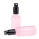 thumbnail image 3 of 2 piezas de vidrio vacío bomba botella de spray para perfum toner ámbar atomizador rosa 50 ml, 3 of 5