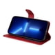 thumbnail image 3 of Funda Billetera para Xiaomi Redmi 15C 4G con Porta Tarjetas y Soporte Ajustable Rojo, 3 of 6