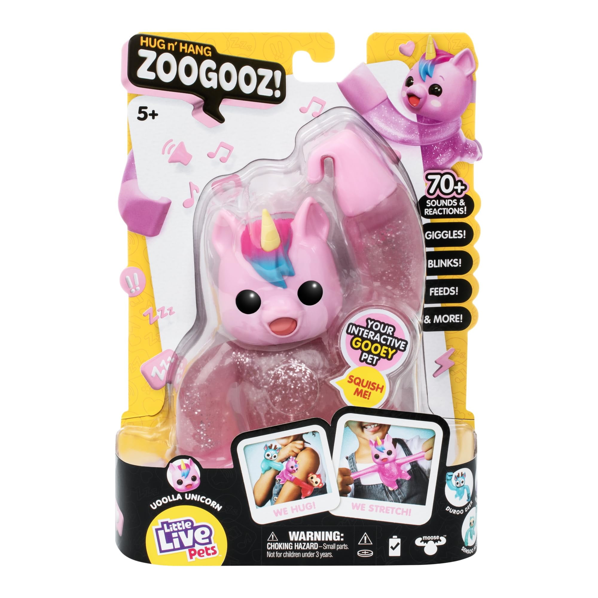 Juguete Little Live Pets Hug Zoogooz Uoolla Unicornio