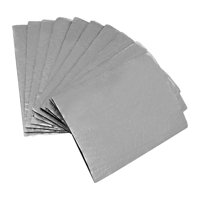 Magideal - 10X Estera De Aislamiento Térmico De Sonido Para Coche, Amortiguador De Sonido Para Camión, Accesorio Profesional De Reparación De Automóviles, Lámina