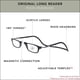 thumbnail image 4 of Gafas de lectura Clic Magnetic Original Long M-L Black 2.50, 4 of 7