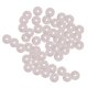 thumbnail image 3 of 50 piezas de correa de guitarra Bloque de seguridad Correa Cerradura Arandela Juntas Blanco, 3 of 3