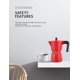 thumbnail image 2 of Cafetera espresso Yabano de 9 tazas, moka italiana para cocina, 2 of 6