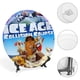 thumbnail image 4 of La era de hielo Plato decorativo de porcelana fina (bone china), plato decorativo de cerámica para hogar, oficina, soporte de pared, platos decorativos para dormitorio - 6 pulgadas (15 cm), 4 of 6