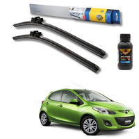 Plumillas Hella Cleantech Para Mazda 2 2012-2015