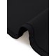 thumbnail image 5 of Agnes Orinda Blusas de Verano para Mujer Tallas Grandes Cuello Cuadrado Manga Corta Volante Dobladillo Casual Suelta Blusa 1X Negro, 5 of 6