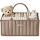 thumbnail image 1 of Blissful Diary Baby Diaper Caddy Organizer, Nursery Storage, 1 of 3