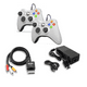 thumbnail image 2 of Xbox 360 Consola Original Blanca Microsoft GTA V Dos Controles Retrofam Reacondicionado, 2 of 3